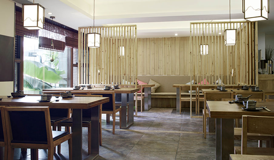 垚慈居素食館餐廳設(shè)計(jì)施工